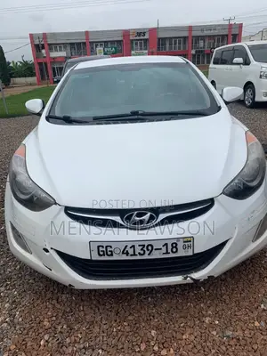 Hyundai Elantra GLS Sedan FWD (1.8L 4cyl 6A) 2013 White