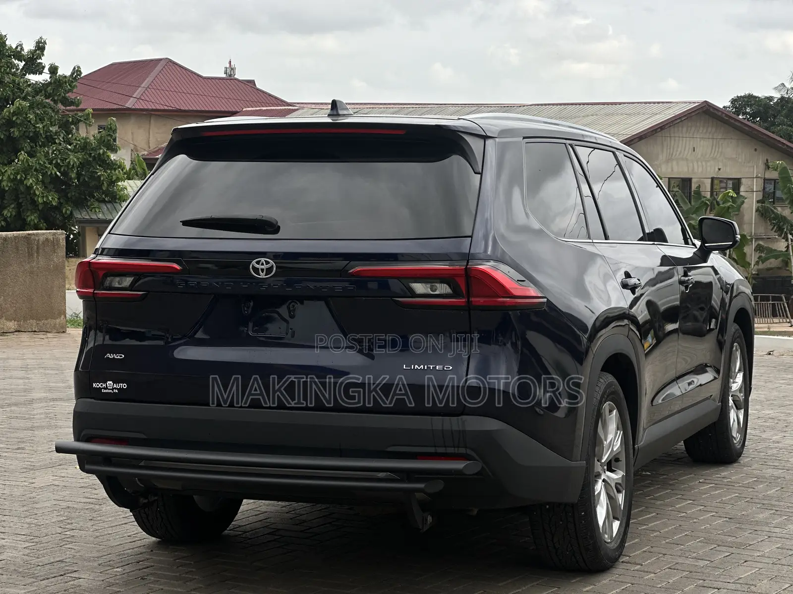 Toyota Grand Highlander Limited AWD 2024 Blue