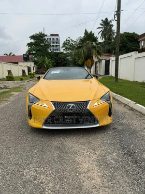 Lexus LC 2023 Yellow