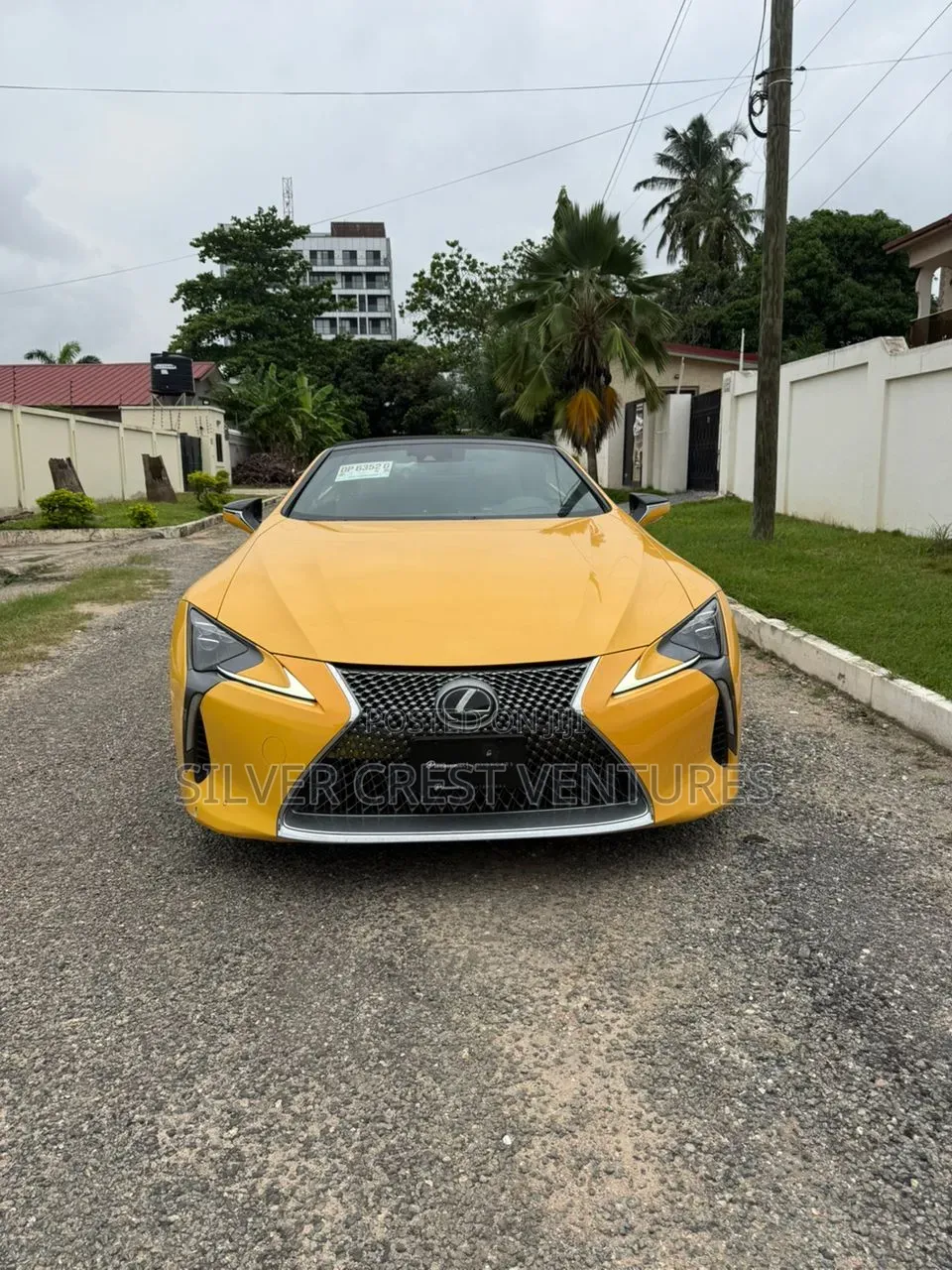 Lexus LC 2023 Yellow