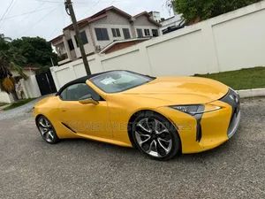 Lexus LC 2023 Yellow