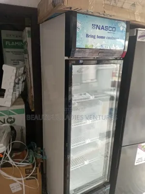 Nasco Glass Door Beverage Cooler