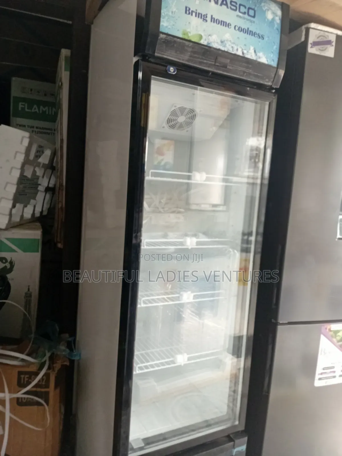 Nasco Upright Display Refrigerator
