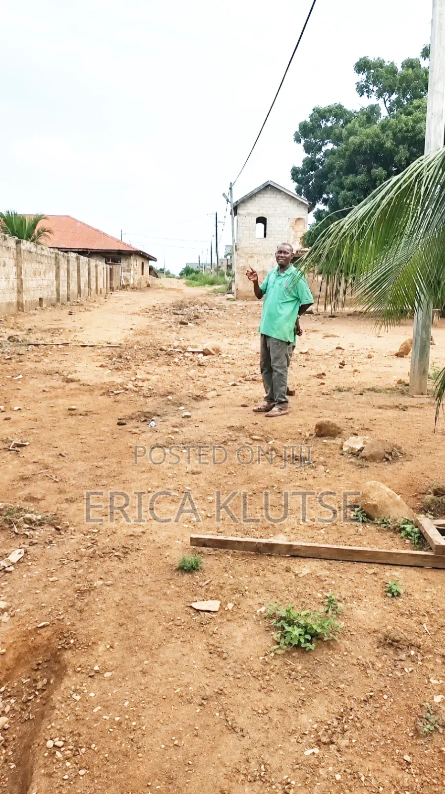 Four Fenced Plots of Land for Sale in Dawhenya