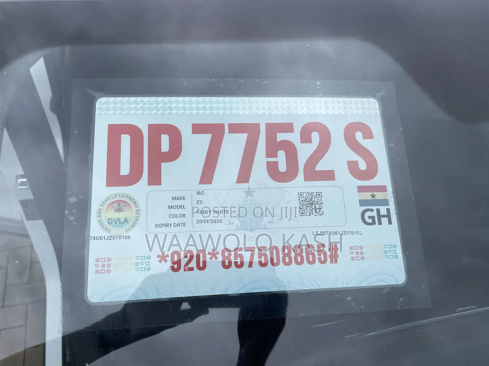 MG ZS 2018 White