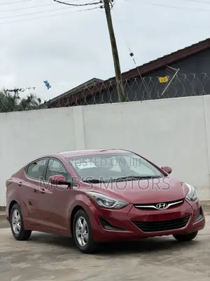Hyundai Elantra 2015 Red