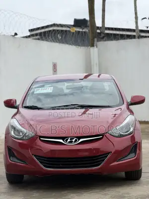 Hyundai Elantra 2015 Red