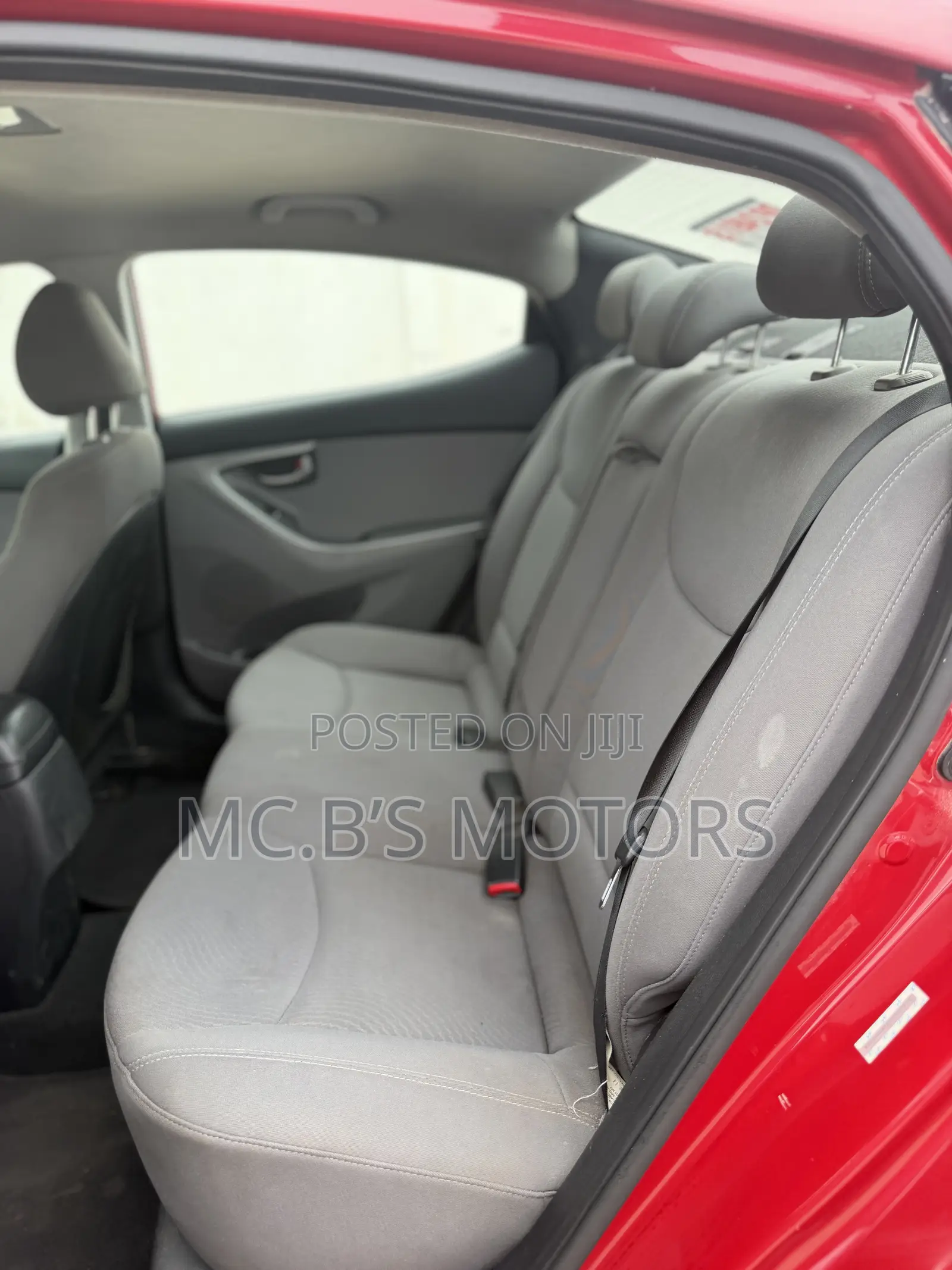 Hyundai Elantra 2015 Red