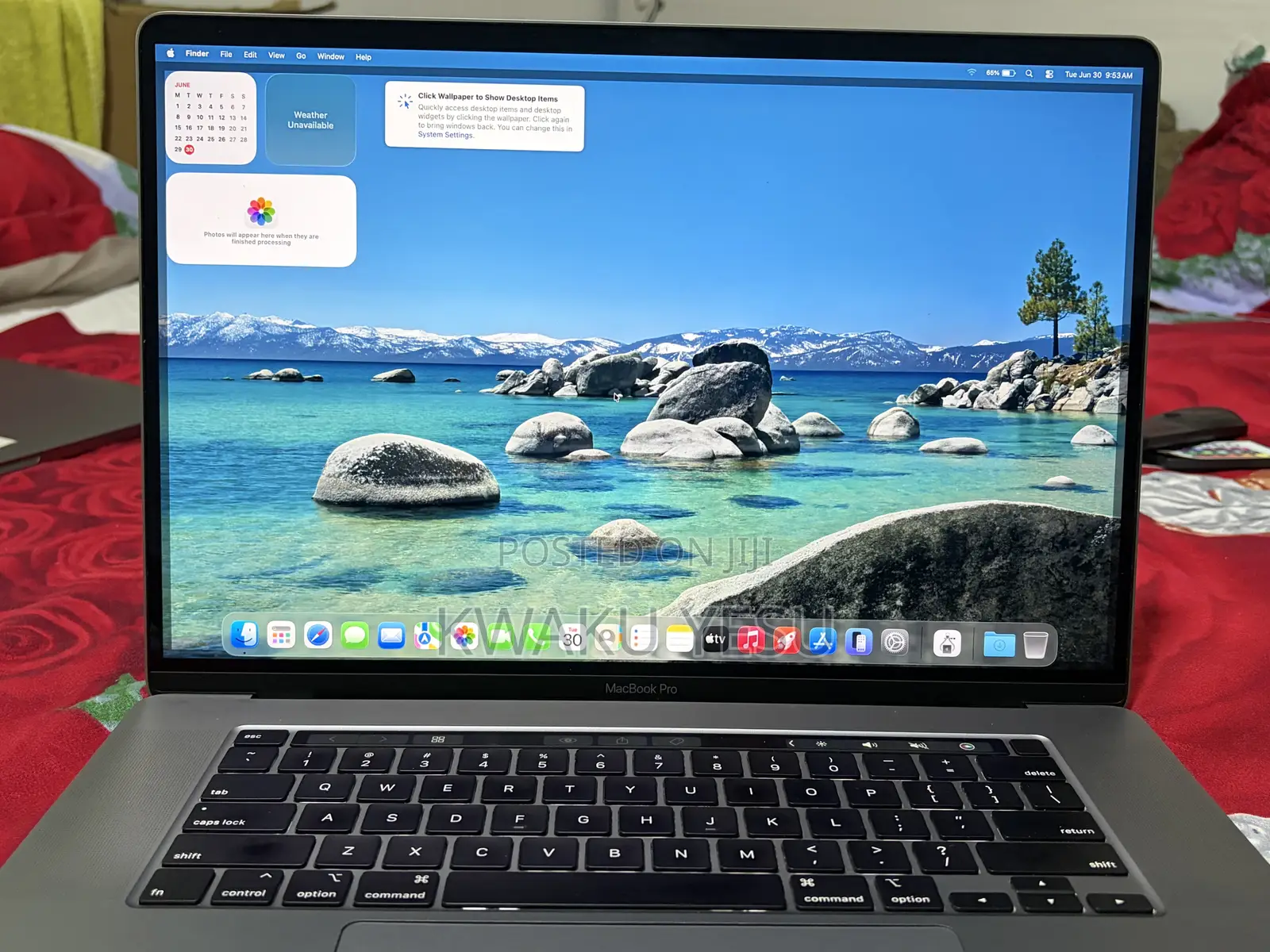 Laptop Apple MacBook Pro 2019 16GB Intel Core i9 SSD 1T