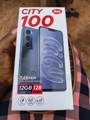 New Itel City 100 128 GB Black