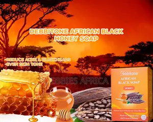 Debbitone African Black Honey Soap
