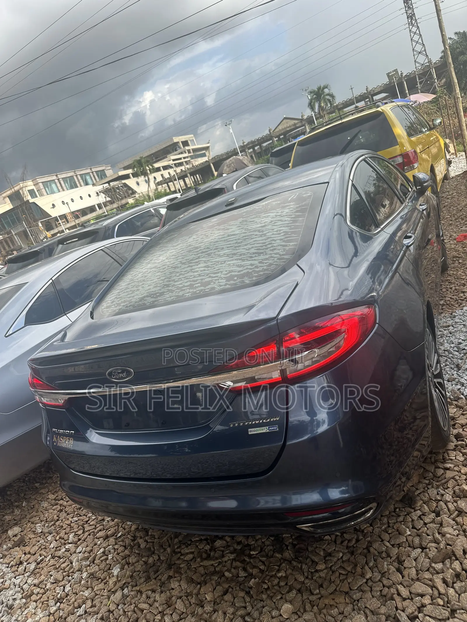 Ford Fusion Platinum AWD 2018 Blue