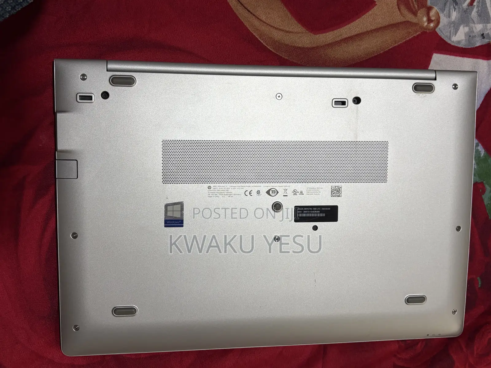 Laptop HP EliteBook 850 G5 16GB Intel Core i7 SSD 512GB