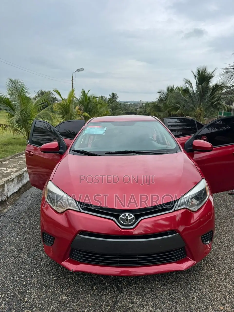 Toyota Corolla LE 4dr Sedan (1.8L 4cyl CVT) 2015 Red