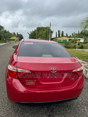 Toyota Corolla LE 4dr Sedan (1.8L 4cyl CVT) 2015 Red