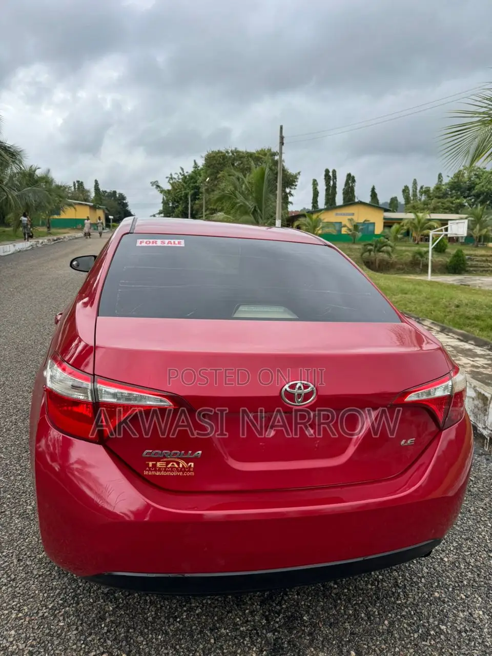 Toyota Corolla LE 4dr Sedan (1.8L 4cyl CVT) 2015 Red