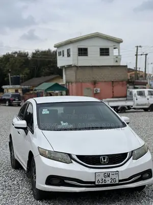 Honda Civic LX 4dr Sedan (1.8L 4cyl CVT) 2014 White