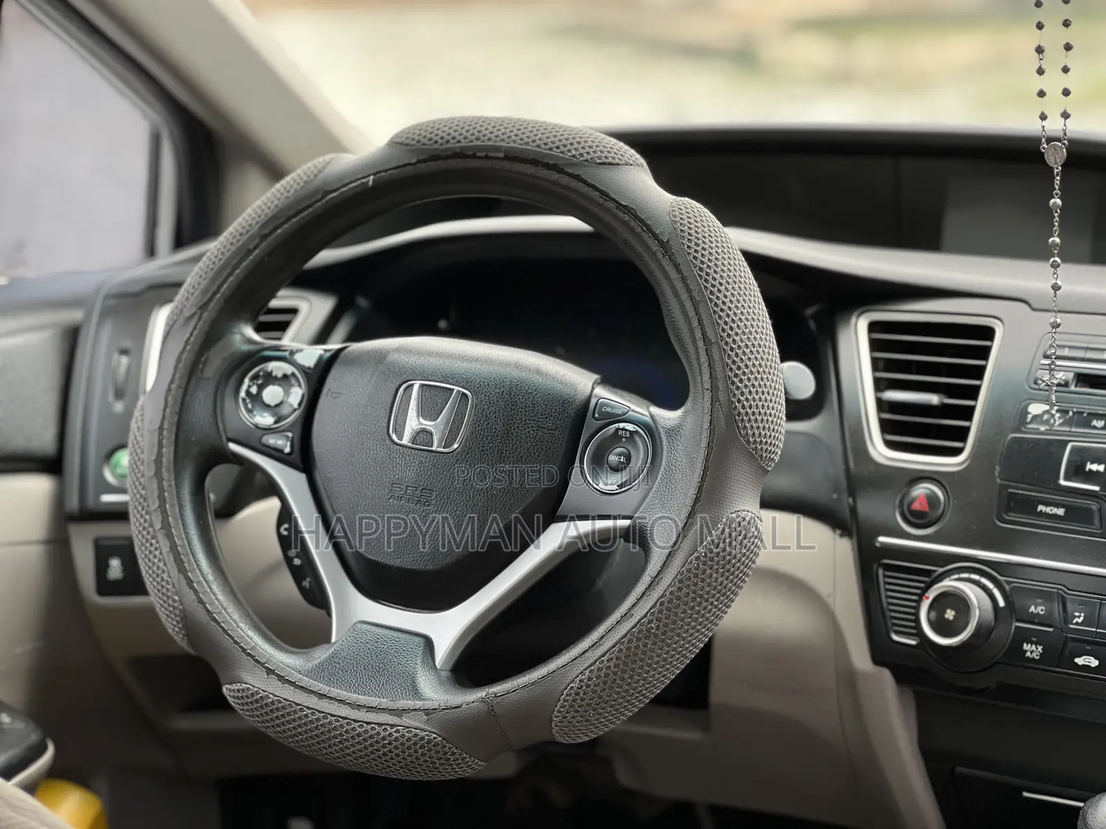 Honda Civic LX 4dr Sedan (1.8L 4cyl CVT) 2014 White