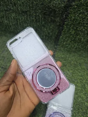 Z Flip 5/6/7/8 Ladies Shinny Case
