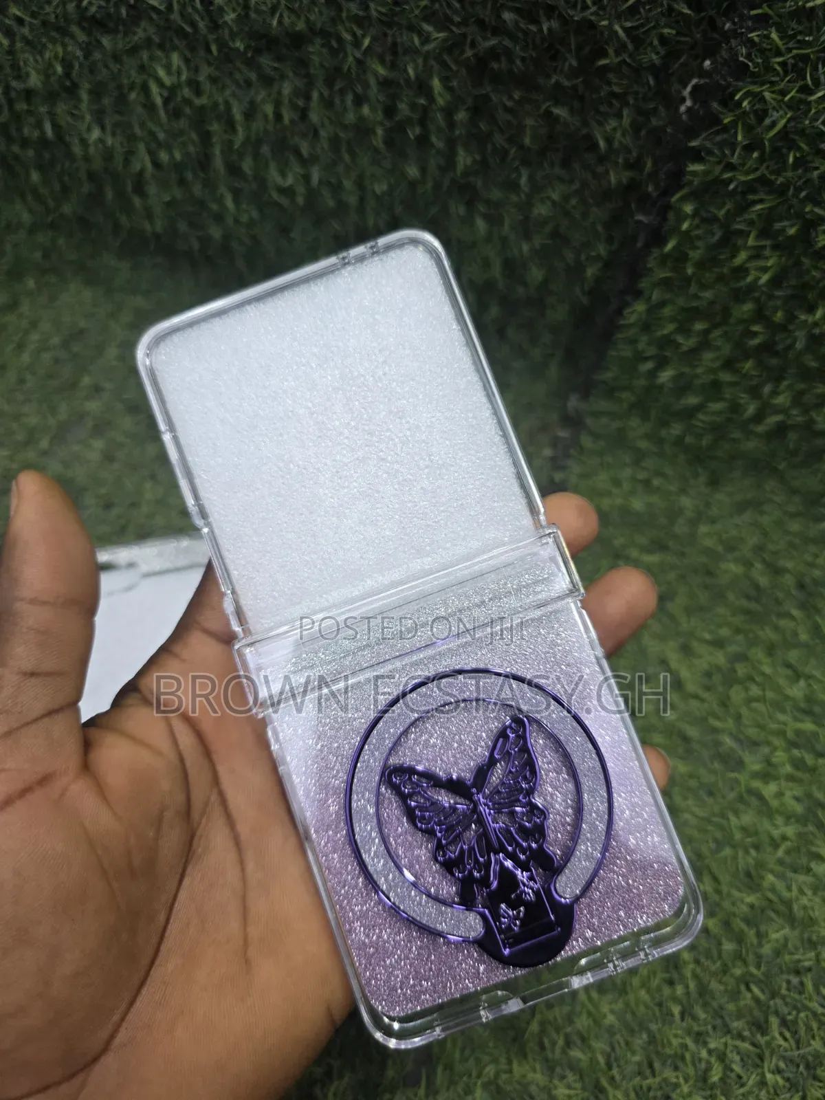 Z Flip 5/6/7/8 Ladies Shinny Case