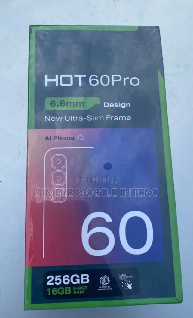 New Infinix Hot 60 Pro 256 GB Bronze