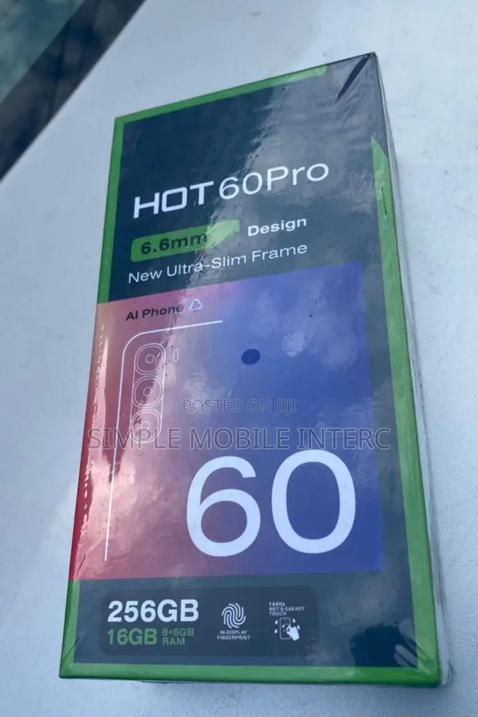 New Infinix Hot 60 Pro 256 GB Bronze