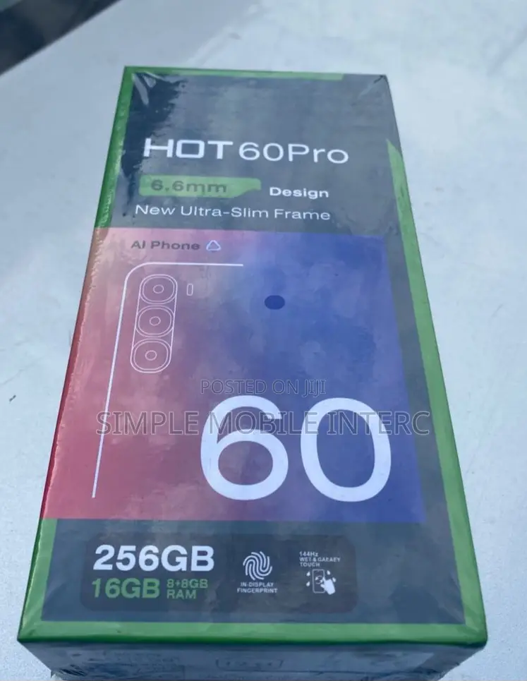 New Infinix Hot 60 Pro 256 GB Bronze
