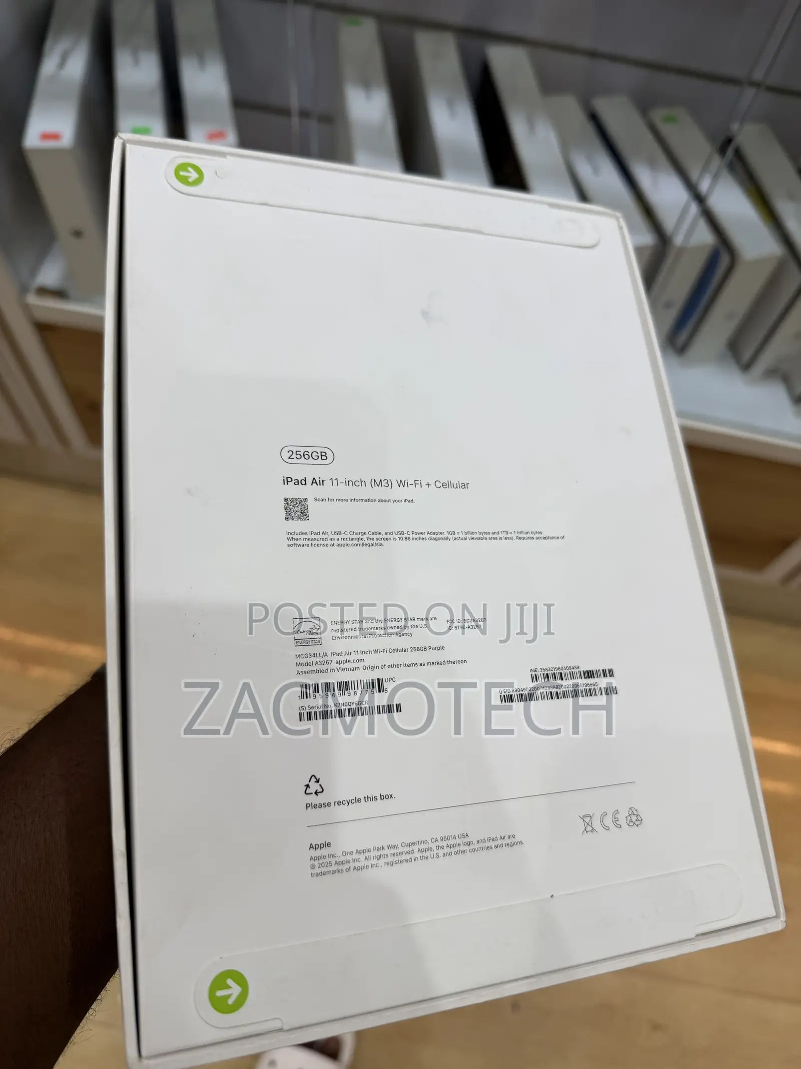 New Apple iPad Air 256 GB