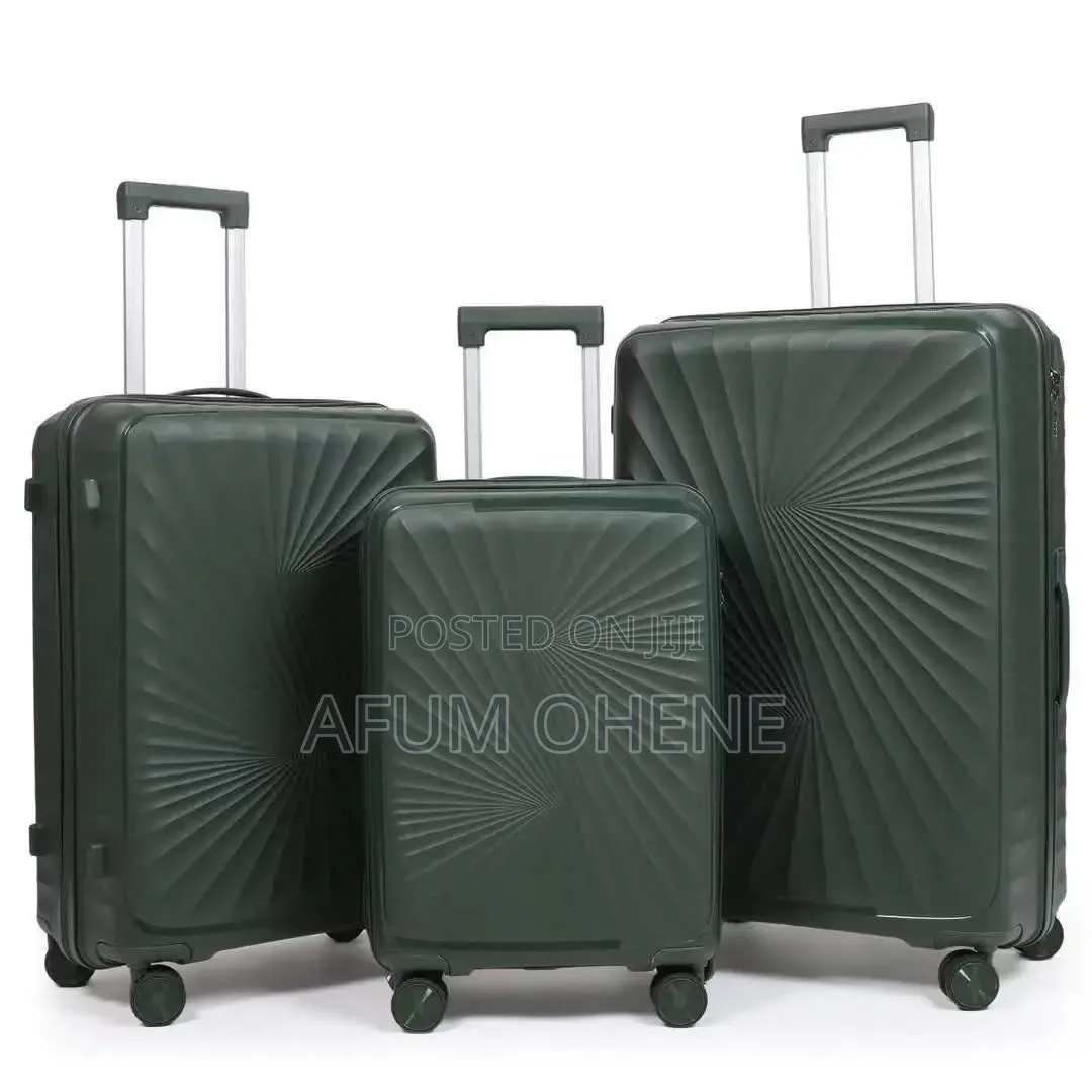3 Set Concord Anticrack Antitheft Luggages / Travel Bags