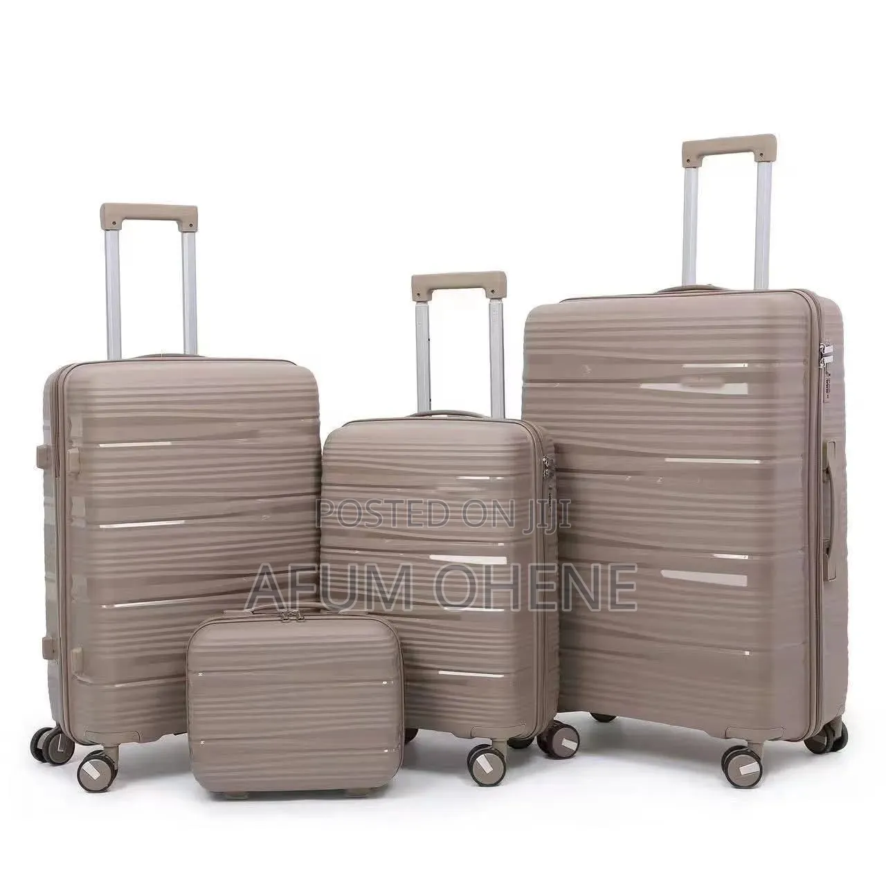 3 Set Concord Anticrack Antitheft Luggages / Travel Bags