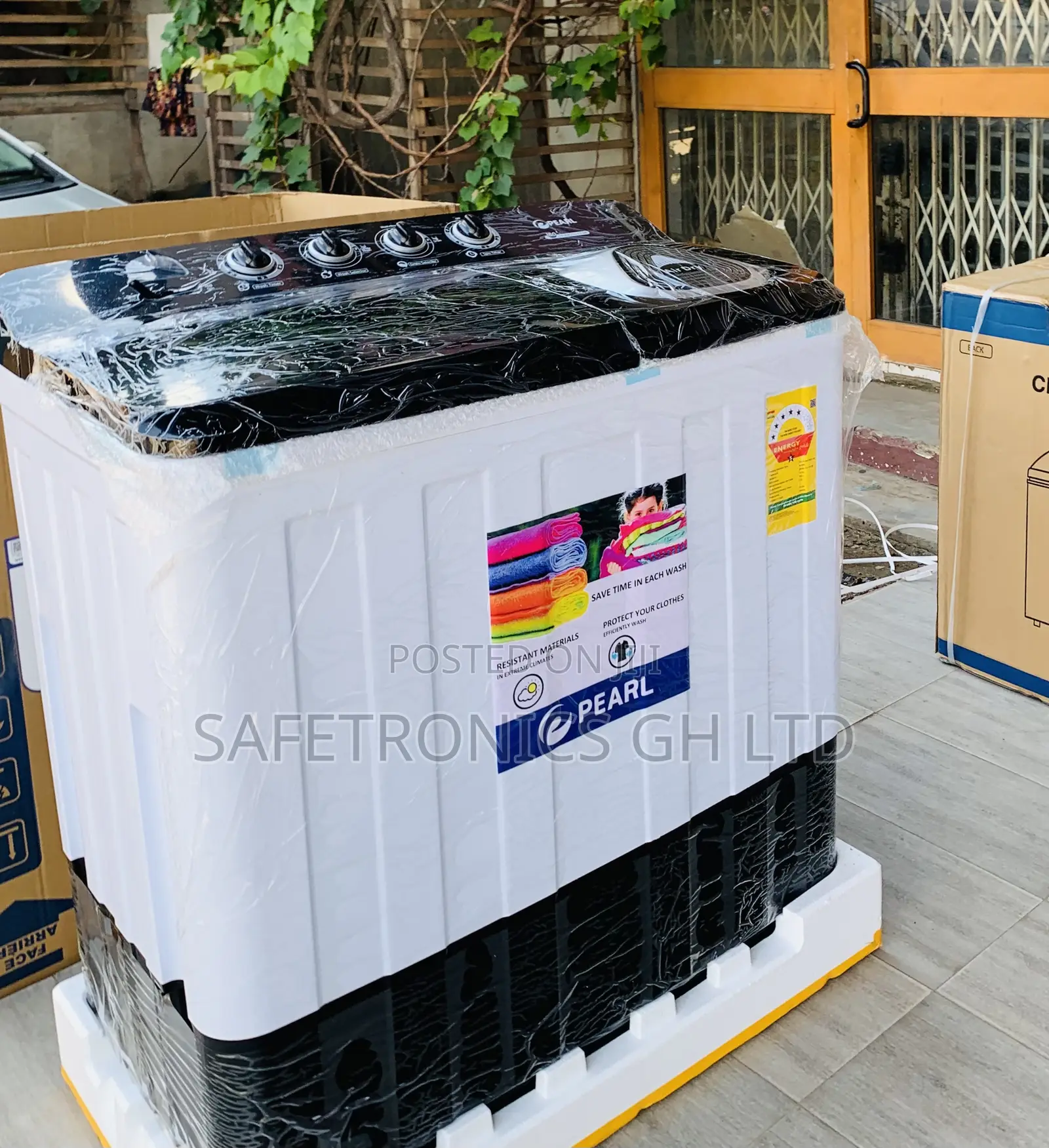 Exclusive Pearl 18kg Twin Tub Semi-Automatic Washing Machine
