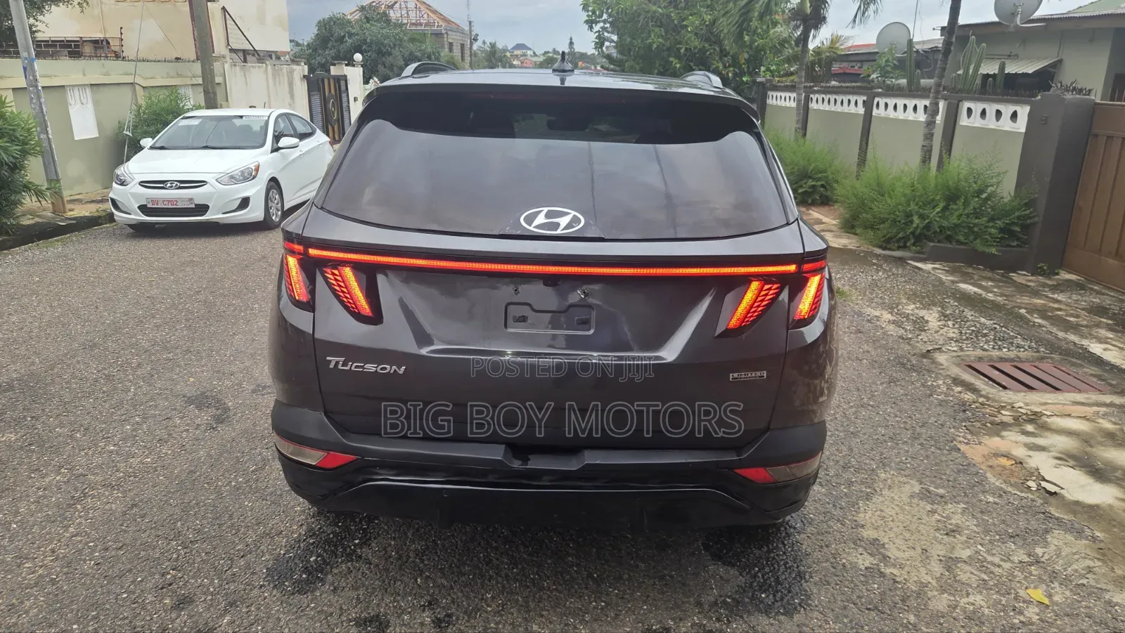 Hyundai Tucson Limited 2022 Gray