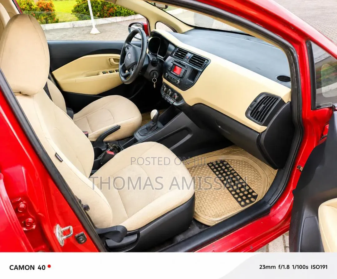 Kia Rio 2012 Red