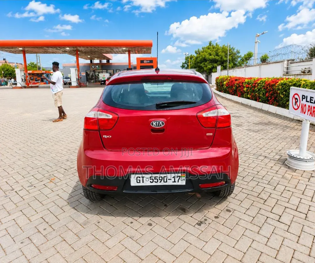 Kia Rio 2012 Red