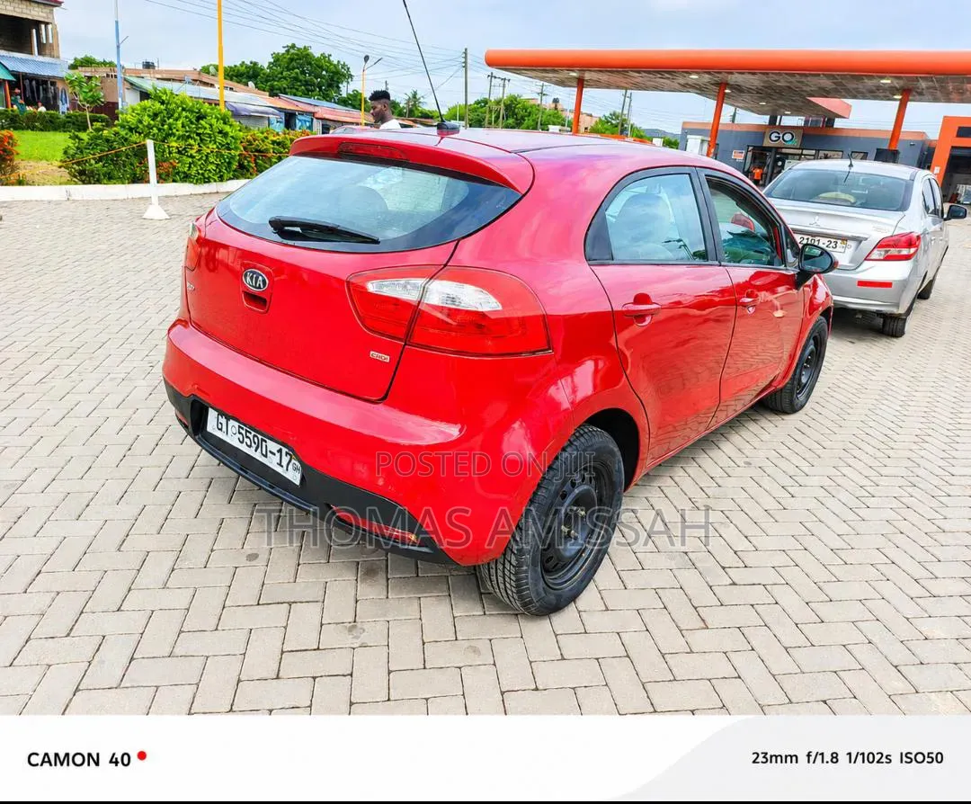 Kia Rio 2012 Red