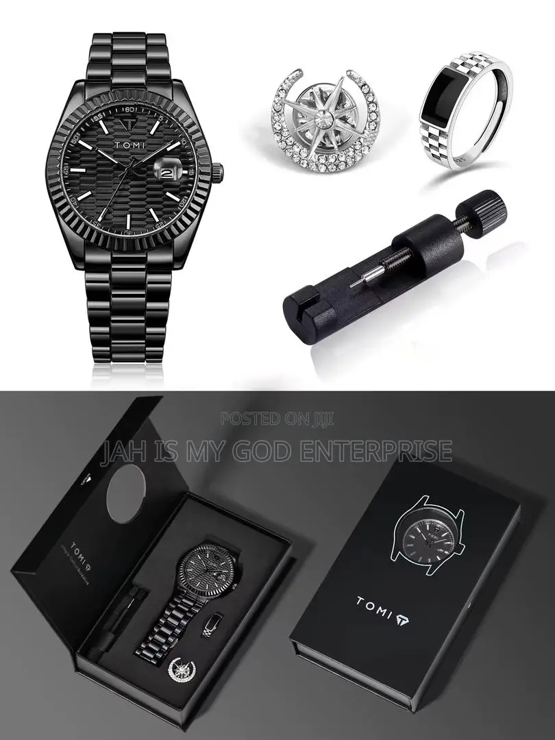 Tomi T304 Luxury Business Stainless Steel Strap Casual Quartz Watch