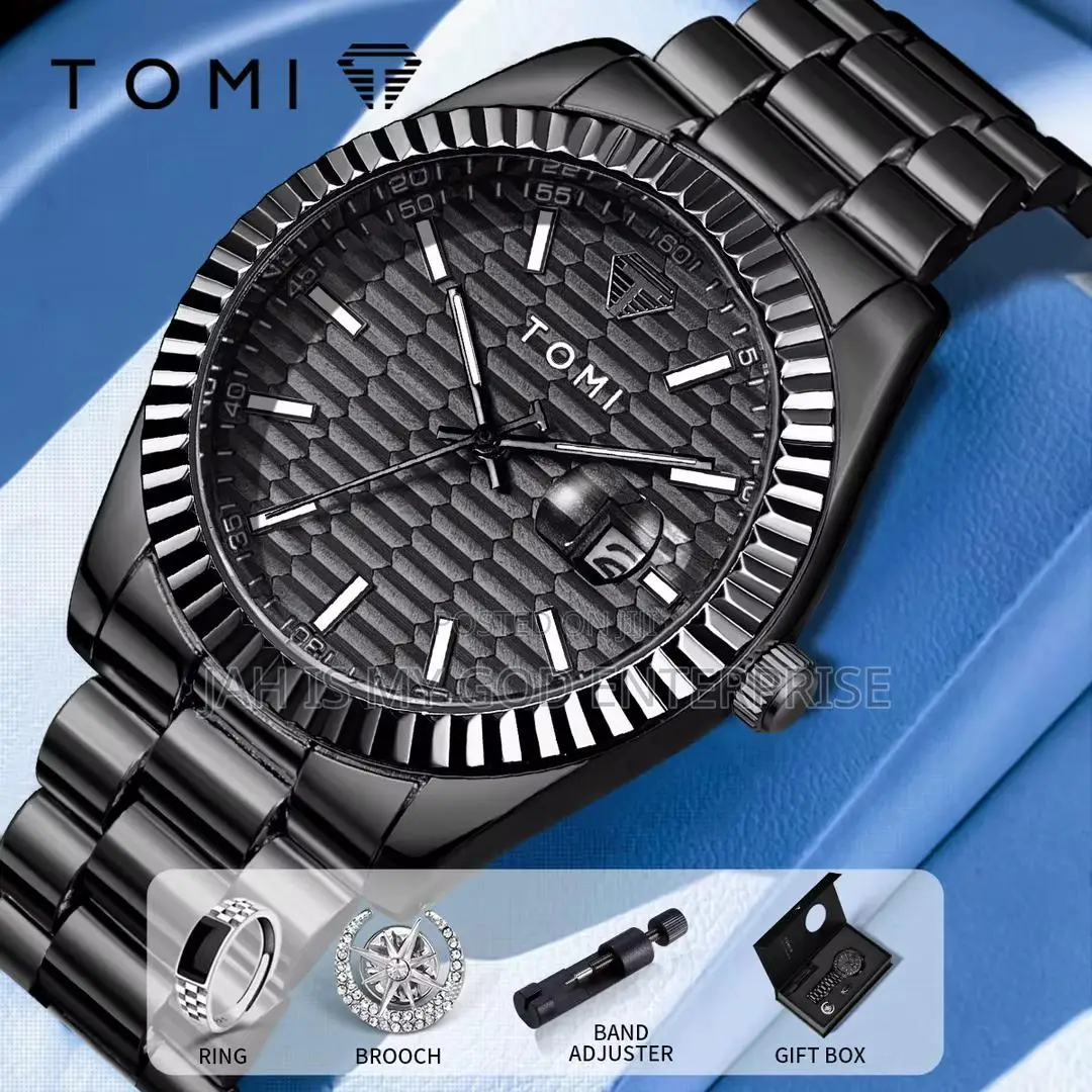 Tomi T304 Luxury Business Stainless Steel Strap Casual Quartz Watch