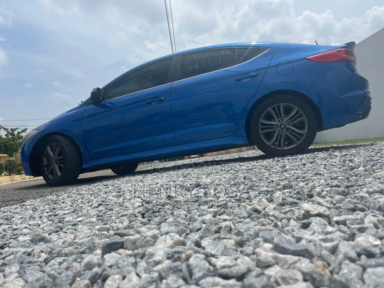 Hyundai Elantra Sport Sedan FWD (1.6L 4cyl 6M) 2017 Blue