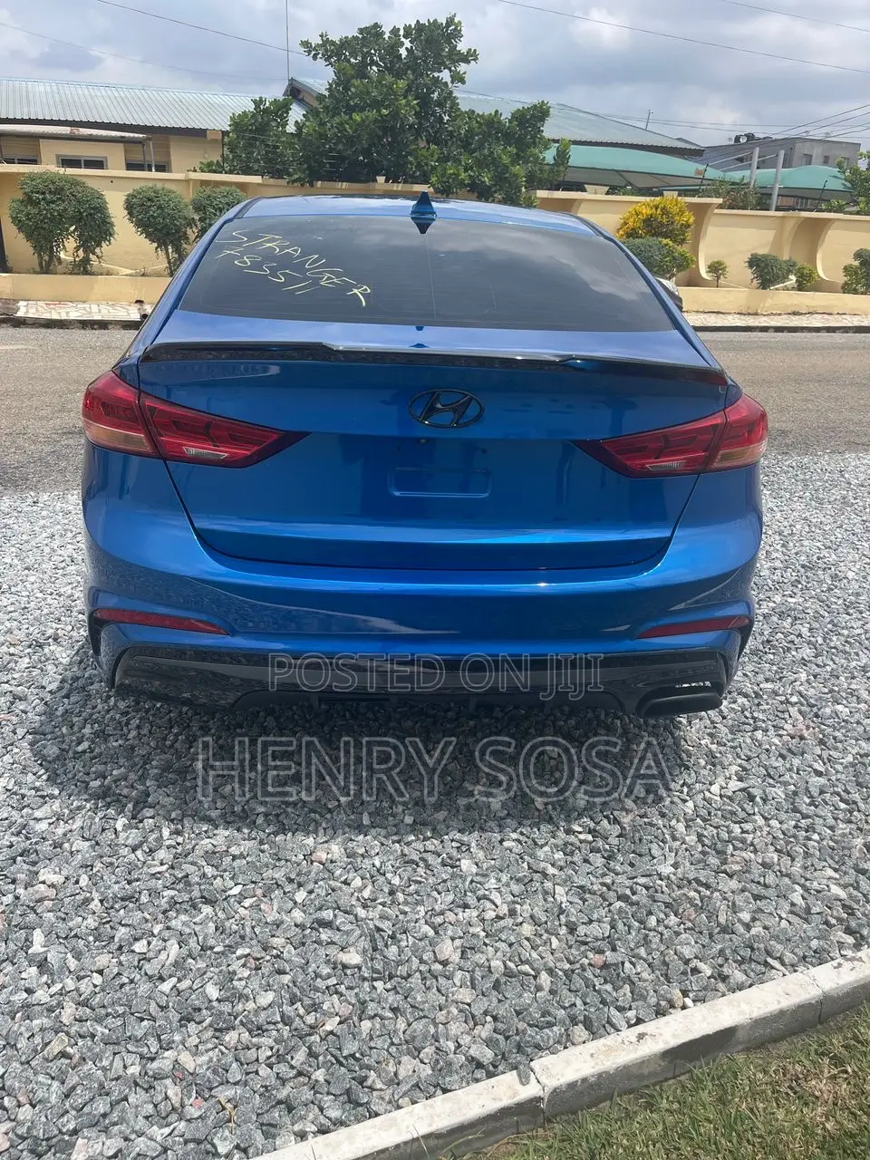 Hyundai Elantra Sport Sedan FWD (1.6L 4cyl 6M) 2017 Blue