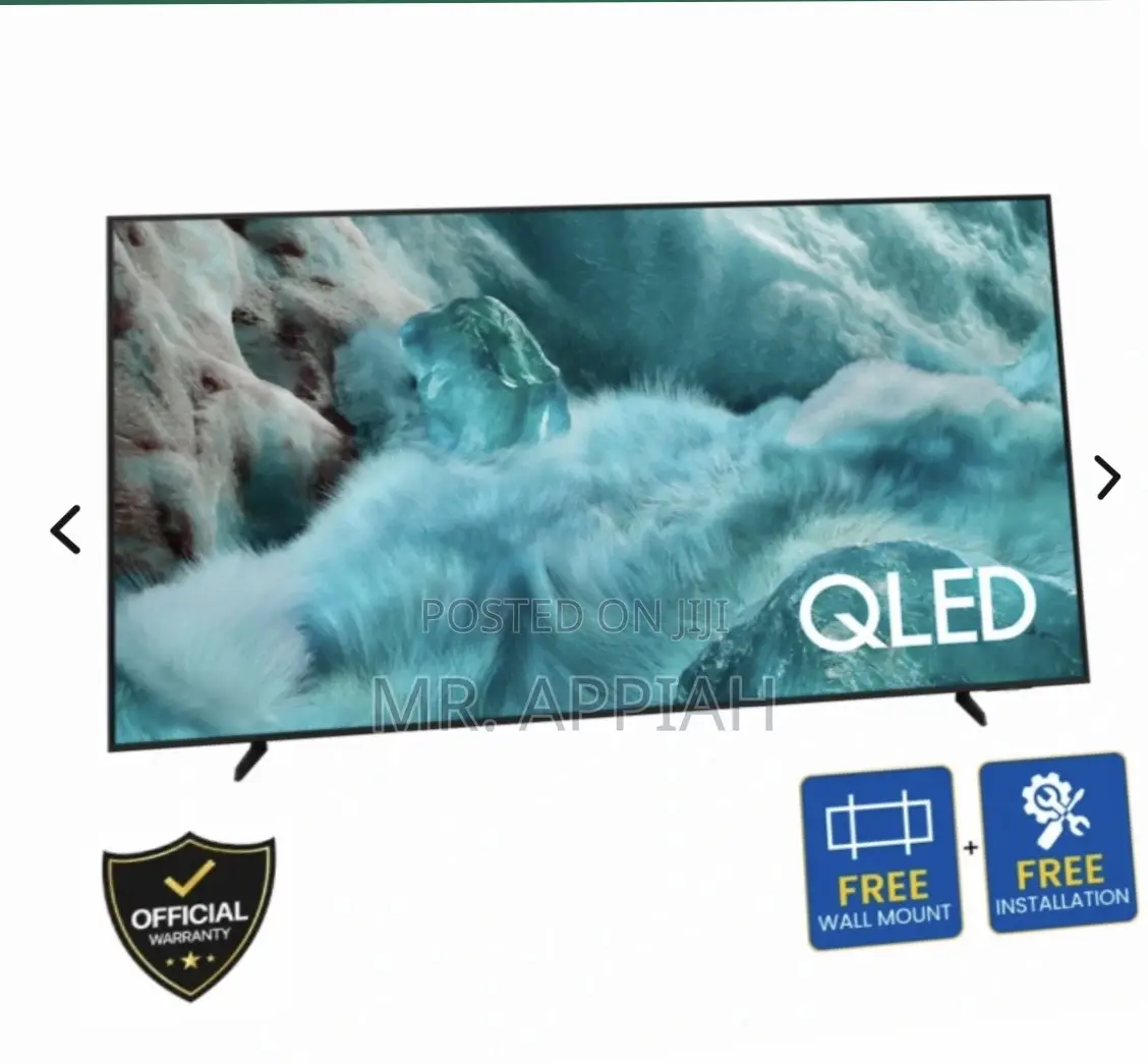 Super Unique Samsung 85q7f 85” Qled Smart Screen Television(Black)