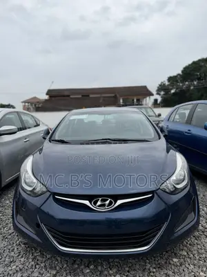 Hyundai Elantra 2015 Blue