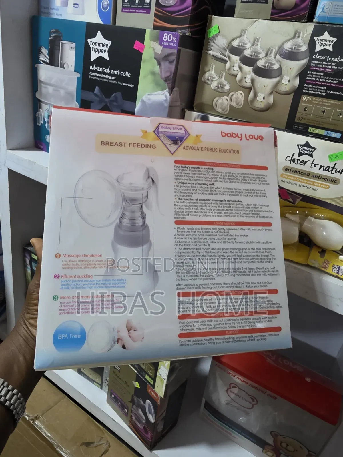 Baby Love Fast Manual Breast Pumps