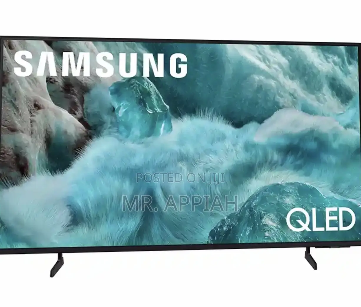 Sleek Samsung Qled Smart Television(85q7f) Black 