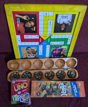 Oware , Ludo , Uno , Jenga
