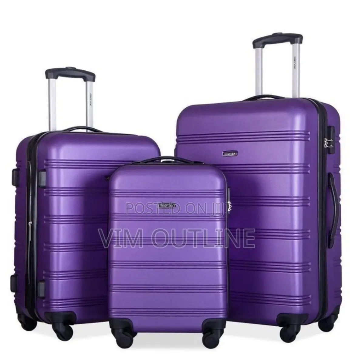 3set Anticrack Antitheft Luggages/Travel Bags