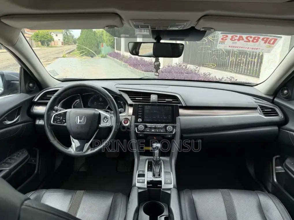 Honda Civic Touring Sedan 2019 Gray