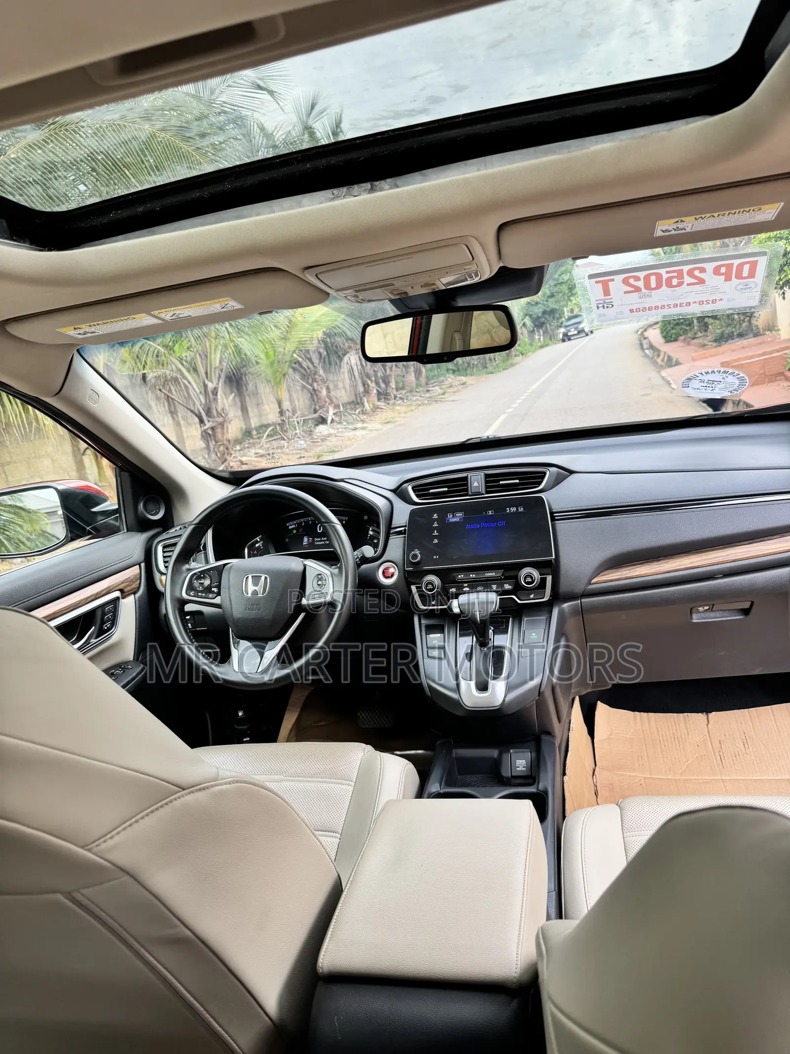 Honda CR-V EX-L AWD 2018 Orange