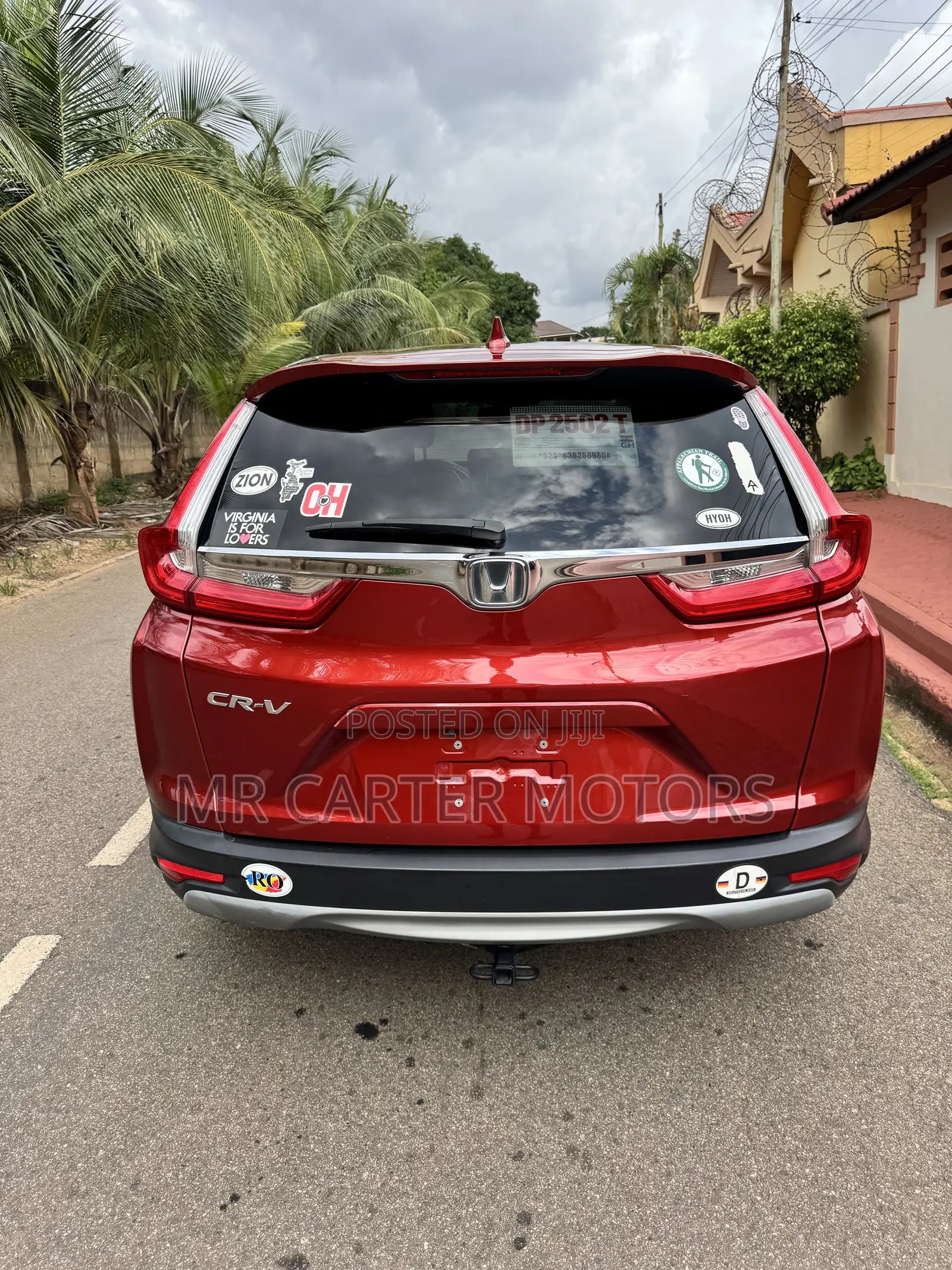 Honda CR-V EX-L AWD 2018 Orange