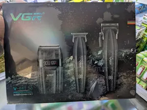VGR 640 S3 3 in 1 Hair Cutting Kit, Hair Trimmer Foil Shavers Set