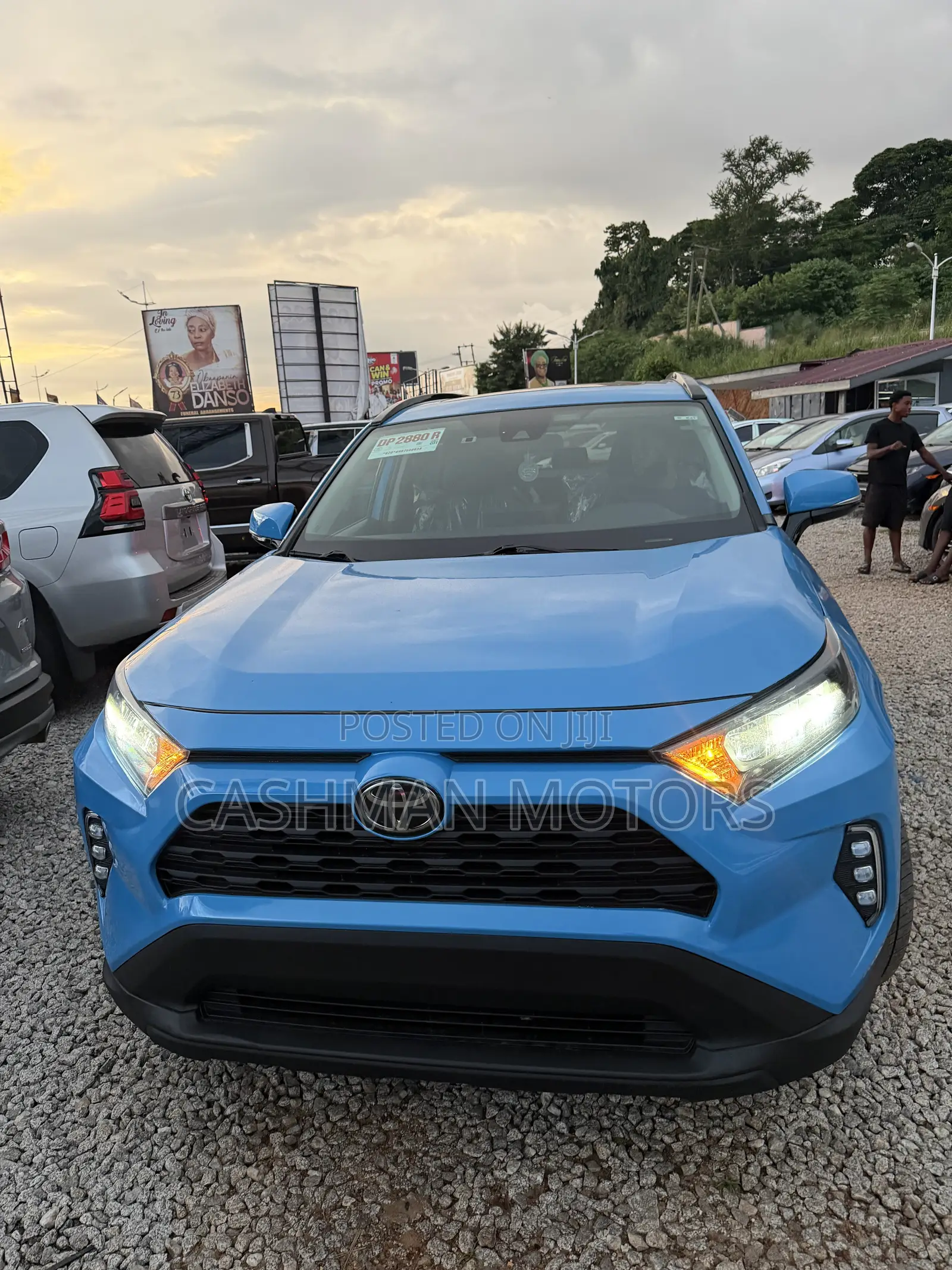 Toyota RAV4 XLE AWD 2019 Blue